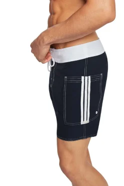 Online Banded Pocket Board - Black Board Shorts | Men's Summer