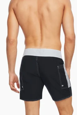 Online Banded Pocket Board - Black Board Shorts | Men's Summer