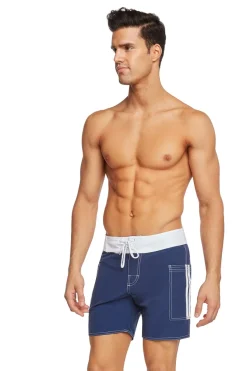 Discount Banded Pocket Board - Navy Board Shorts | Men's Summer