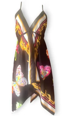Best Designer Silk Dresses Women Italian Prints