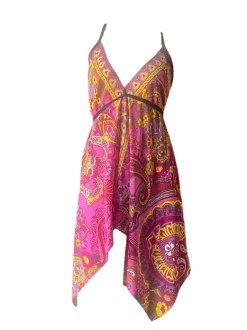 Best Designer Silk Dresses Women Italian Prints
