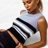 New Fiona Stripe Tee Women Malibu Collection