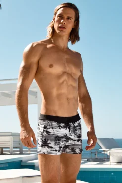Online Grand Turks Retro Lycra Swimmer Swim Trunks