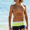 Hot Splice Riviera - Navy/Lime Square Cuts