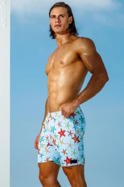 Discount Starfish Midlength Pull-on Trunks Board Shorts